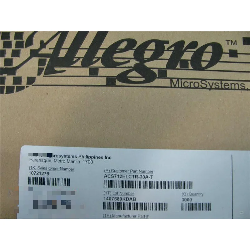 (5/10pcs) ACS713ELCTR-30A-T SOIC-8 100% Original In Stock Current Sensor Current Sensor DC Current 5V 8-Pin SOIC
