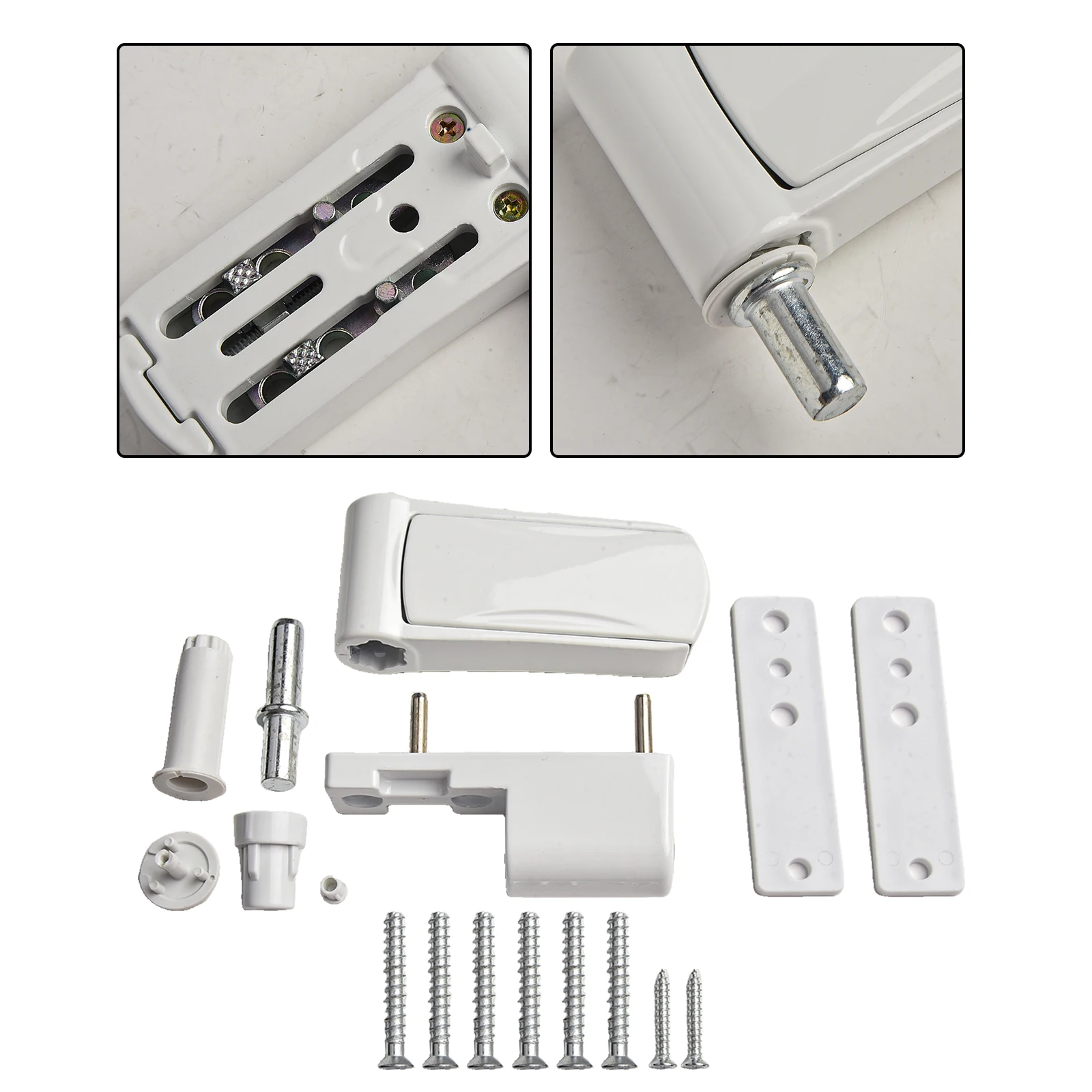 

Hinge D Adjustable Hinge, Home Shop Office Equipped With A Hydraulic Mute Buffer White Window Designed In European Style