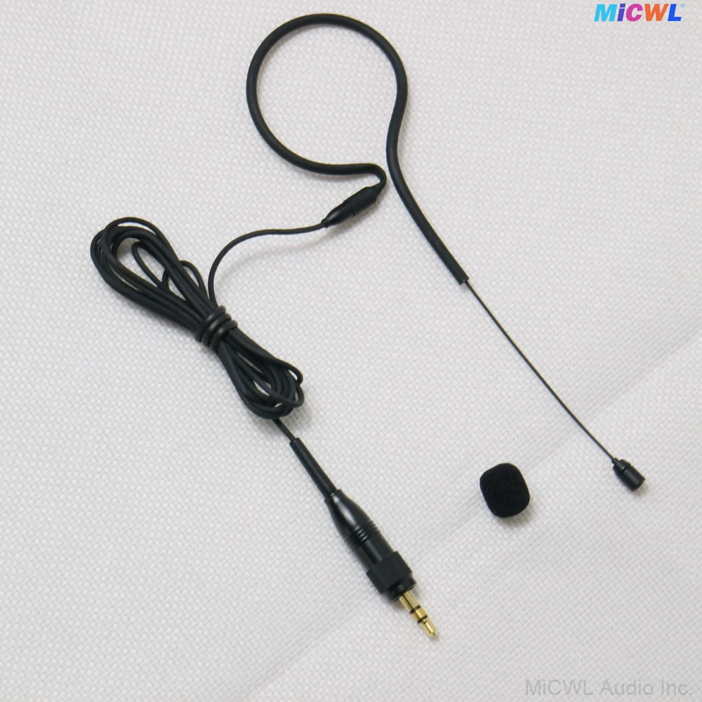 ميكروفون مخفي معلق على الأذن لهاتف Sony UWP UTX V1 D21 D11 Bodypack لاسلكي 3.5 مللي متر جاك قفل مرحلة الغناء الموسيقى
