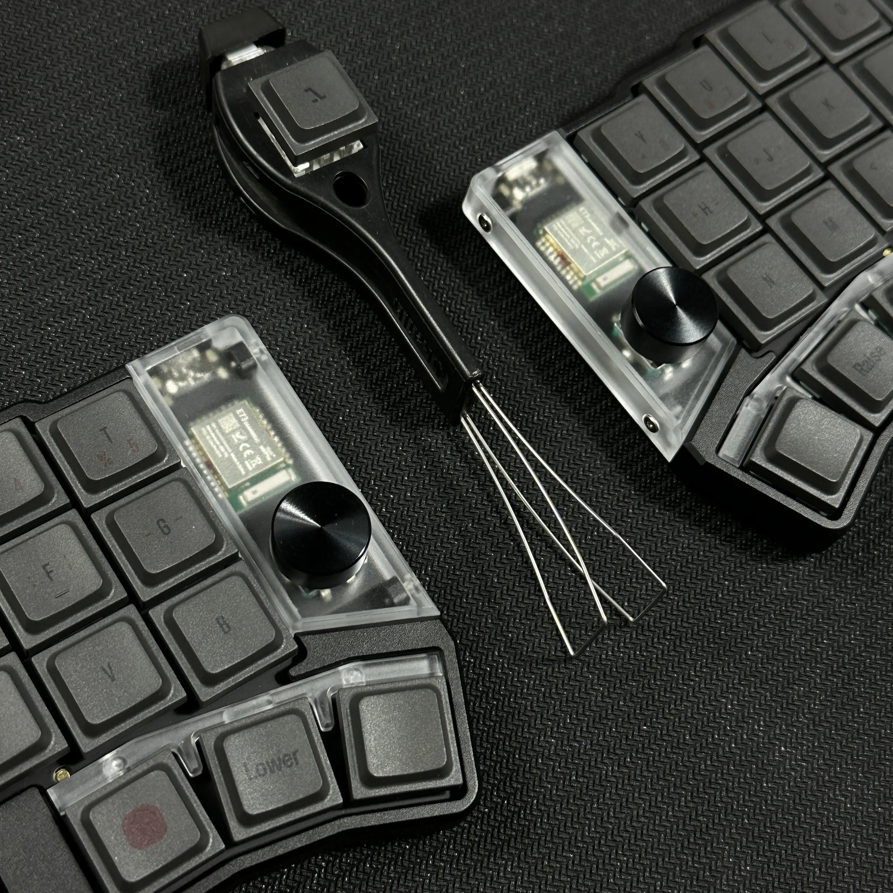 Cornix LP Split Mechanical Keyboard CNC Aluminum Shell Bluetooth