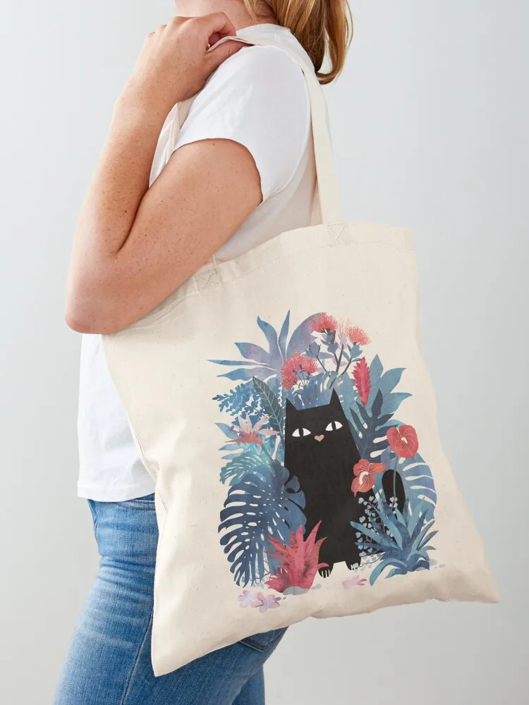 Popoki (Blue Version) Tote Bag supermarket folding bag tote bags cloth bags Canvas bag bags for women