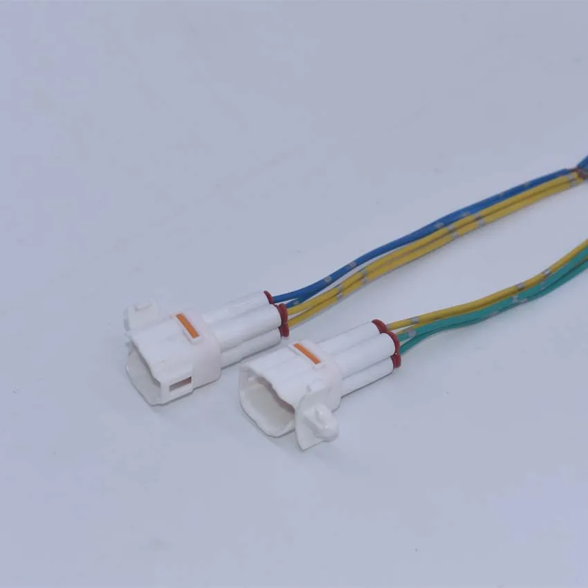 Auto Throttle Motor Connector Plug Fit Kobelco SK100 SK120 SK200-3 -5 Excavator Spare Parts