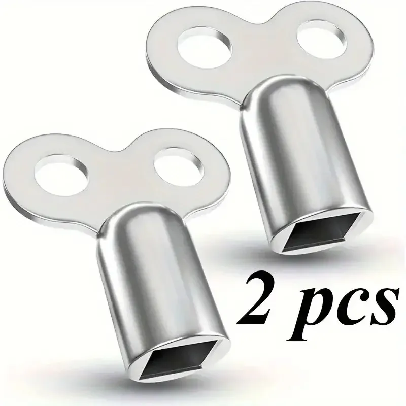 المبرد صمام العادم مفتاح مربع 5 × 5 مللي متر المبرد اكسسوارات سبائك الزنك المواد المقبس للتدفئة أدوات رئيسية صنبور السباكة