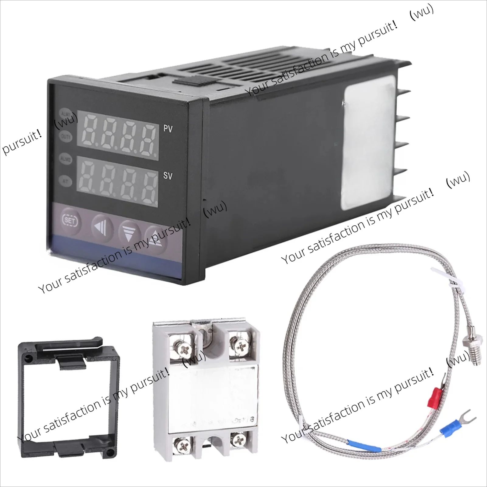 for Alarm REX-C100 Digital LED PID Temperature Controller Kits AC110V-240V Temperature Controller Digital Thermostat