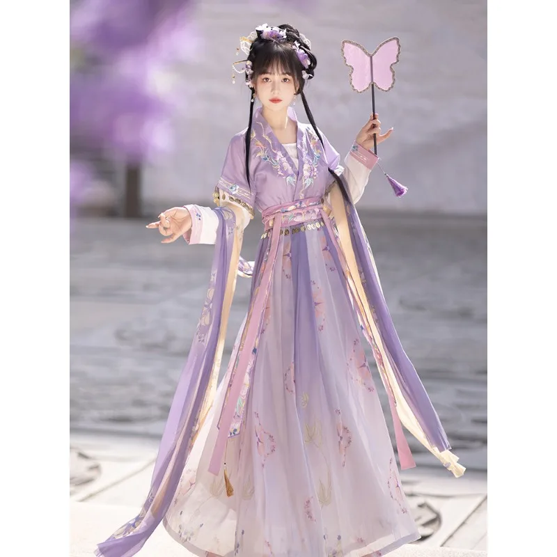 

Tang waist Tang Zizi skirt embroidered Chinese style daily summer style