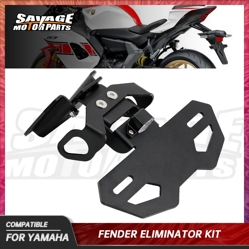 

Motorcycle License Plate Holder For YAMAHA MT07 MT 07 FZ07 FZ 07 YZFR7 YZF R7 Tail Tidy Mount Bracket Rear Fender Eliminator