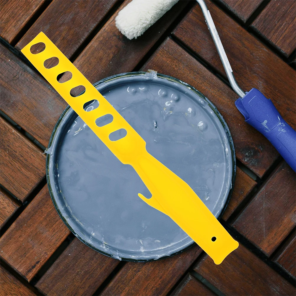 

Reusable Stirring Manual Mixer Home Finishing Projects Durable Plastic Stir Tool Even Mixing Portable Paint Mixing for Paint