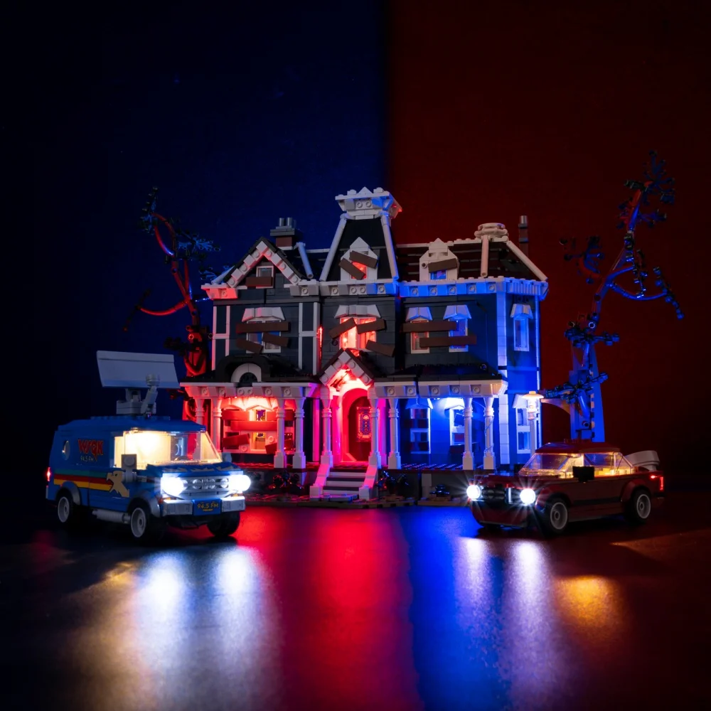 Zestaw oświetlenia do LEGO Stranger Things The Creel House Movie 11370 wersja RC, bez klocków konstrukcyjnych (tylko zestaw oświetlenia LED)