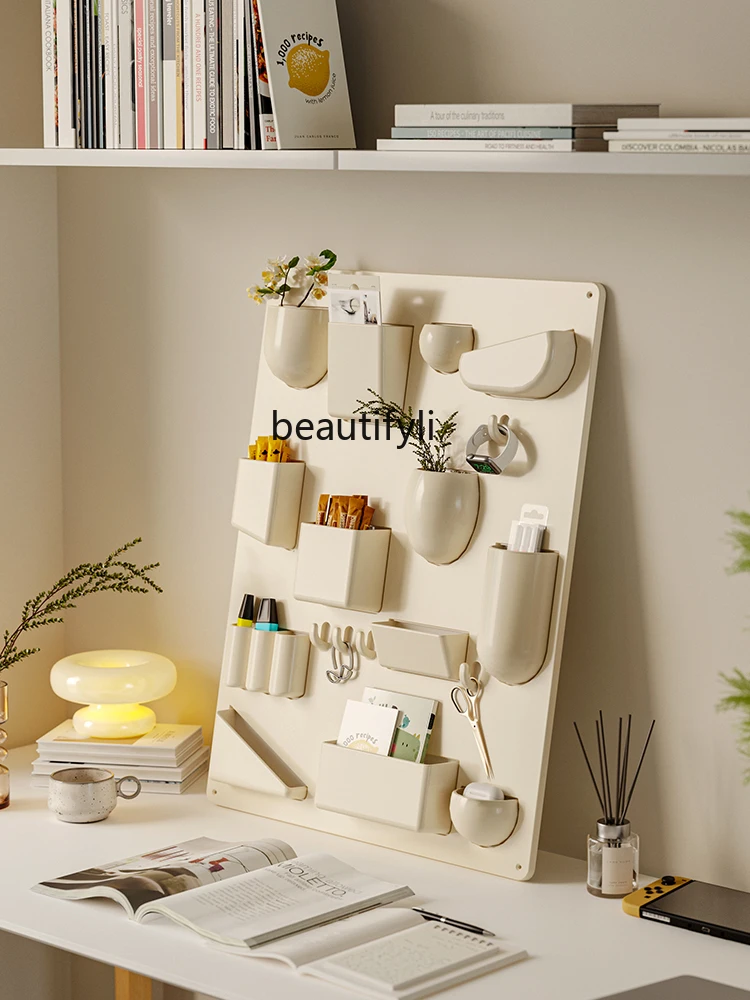 Wall Storage Rack Nordic Wall-Mounted Storage Rack Desktop Sundries Wall Decoration Props