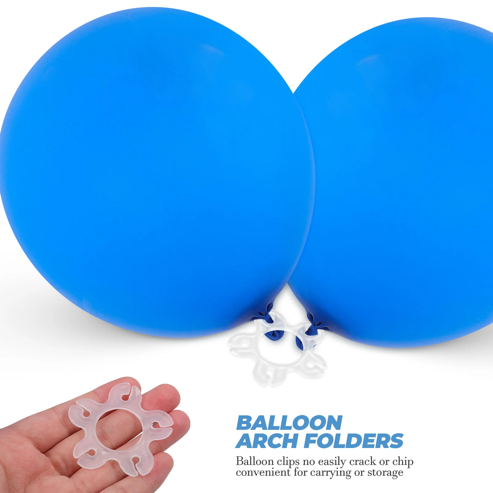 

50Pcs Balloon Arch Clips Flower Shape Plastic Balloon Connectors Party Decoration Accessories for Weddings Birthday Celebrations