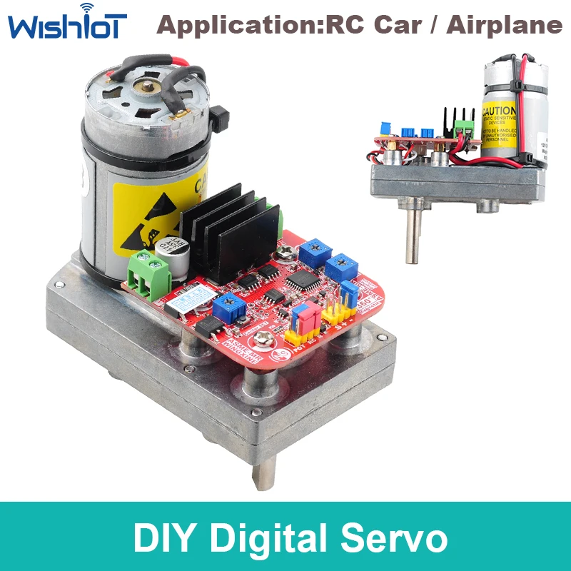 ASME-MRB 380kg.cm High Torque Servo Magnetic Encoded 360 Degree Digital Servo for Robot Arm Valve Control Camera PTZ
