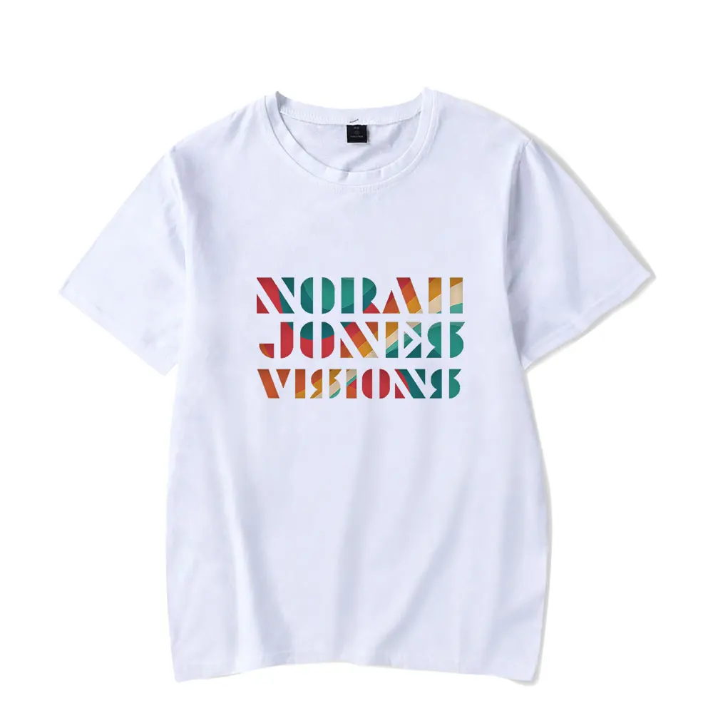 Norah Jones Visions Short Sleeve Tee Women Men Crewneck Fashion T-shirt