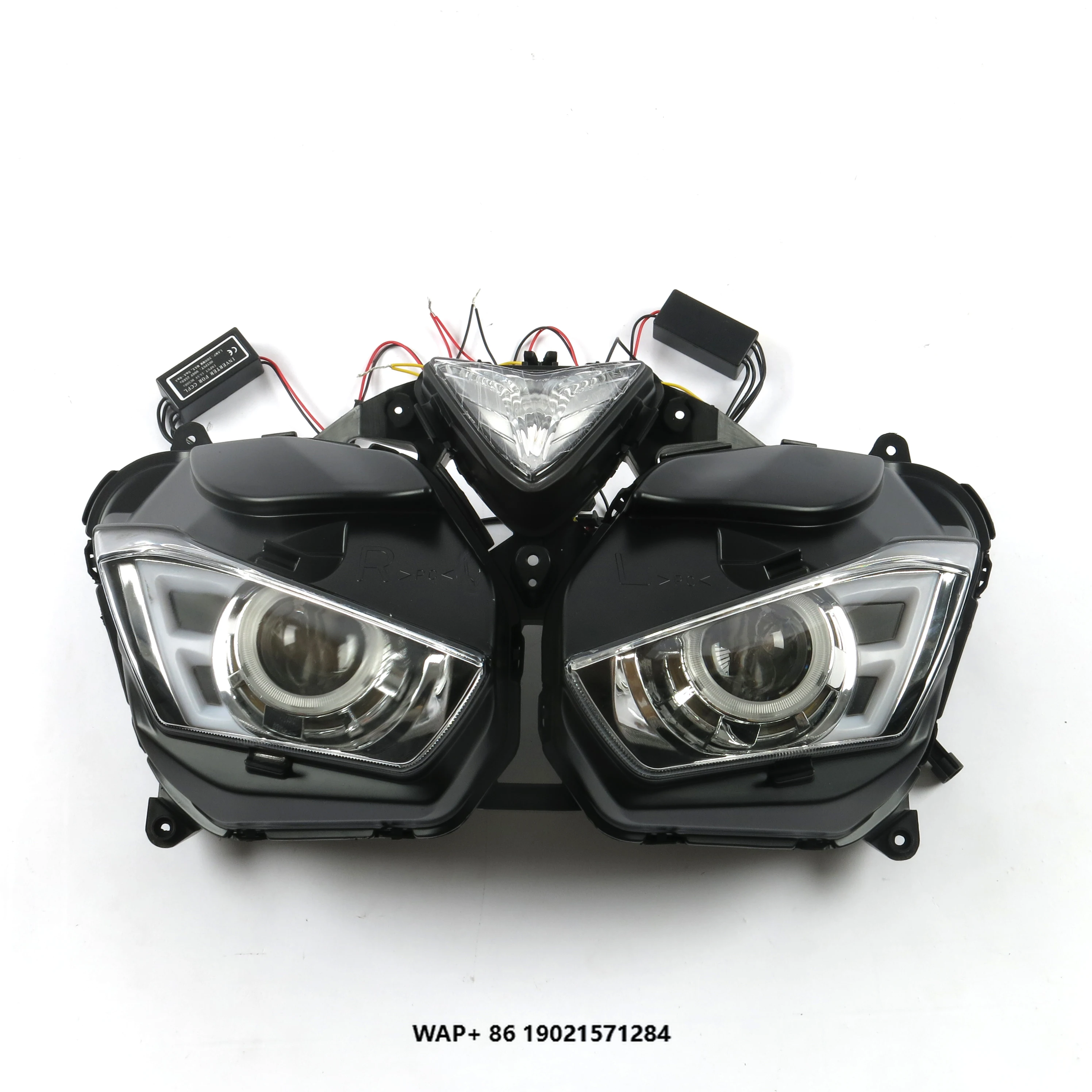 

Motorcycle Parts Headlights R3/R25 2013-2018 Headlights w Angel Eye Bicycle Parts