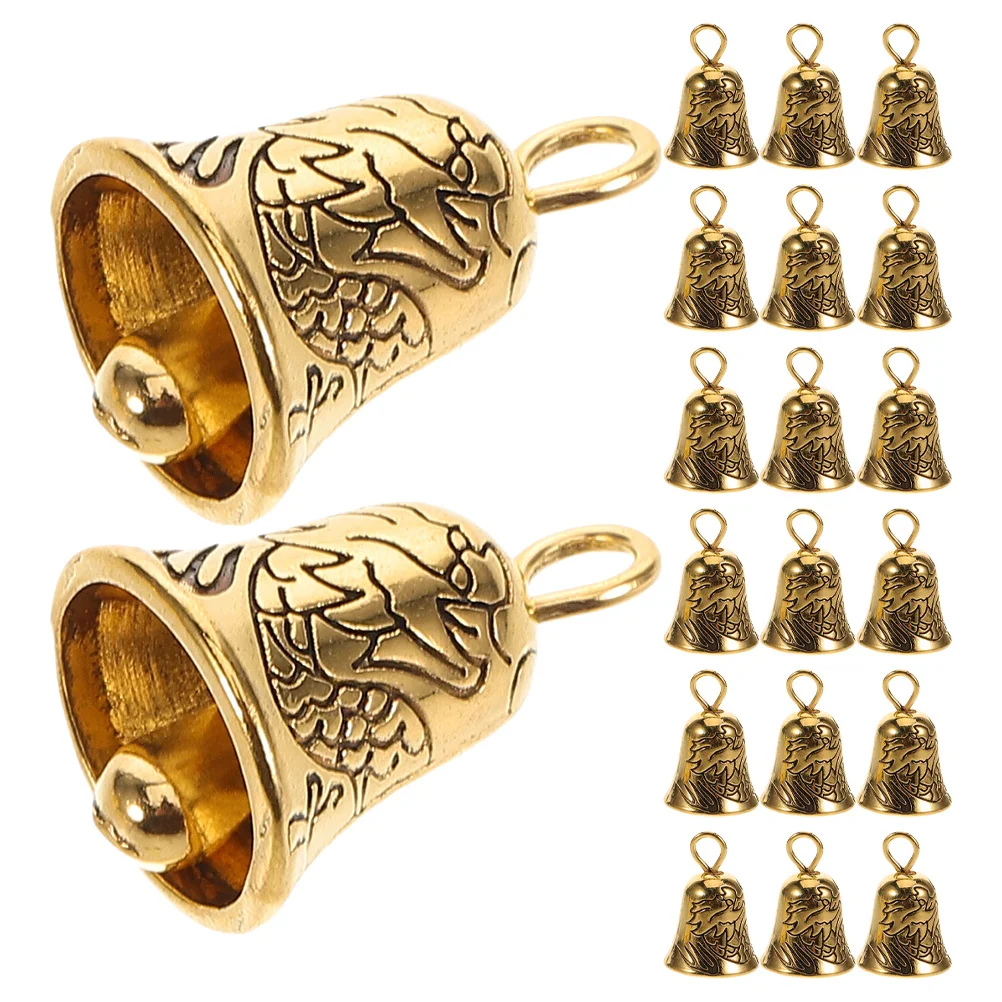 

20Pcs Mini Jingle Bells for Jewelry Crafting Xmas Tree Decorations Room Nursery Charms Hanging Bell Ornaments