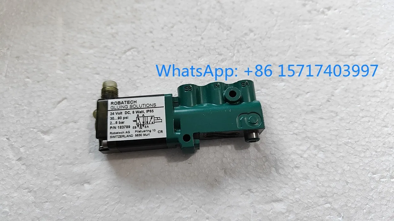 Robatech Solenoid valve for rubber machine P/N150236 P/N175472 P/N183789