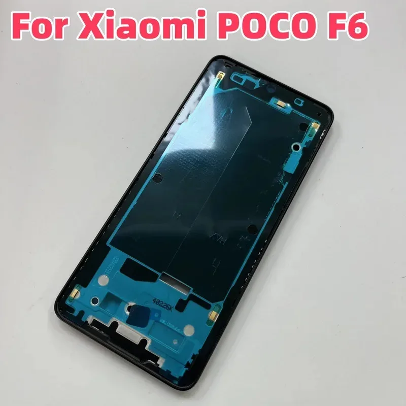 phone frame For Xiaomi Poco F6 Front Middle LCD Frame Central Housing Bezel Repair Parts