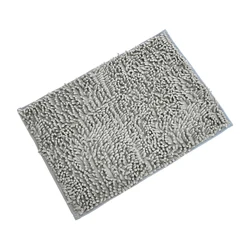 Anti-slip Bathroom Mat Microfiber Soft Bath Rugs Door Feet Mat Absorbent Doormat Kitchen Rug Shaggy Chenille Carpet