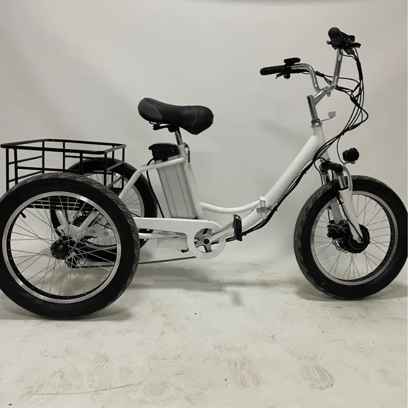 Help tricycle lithium battery tricycle help the elderly leisure tricycle