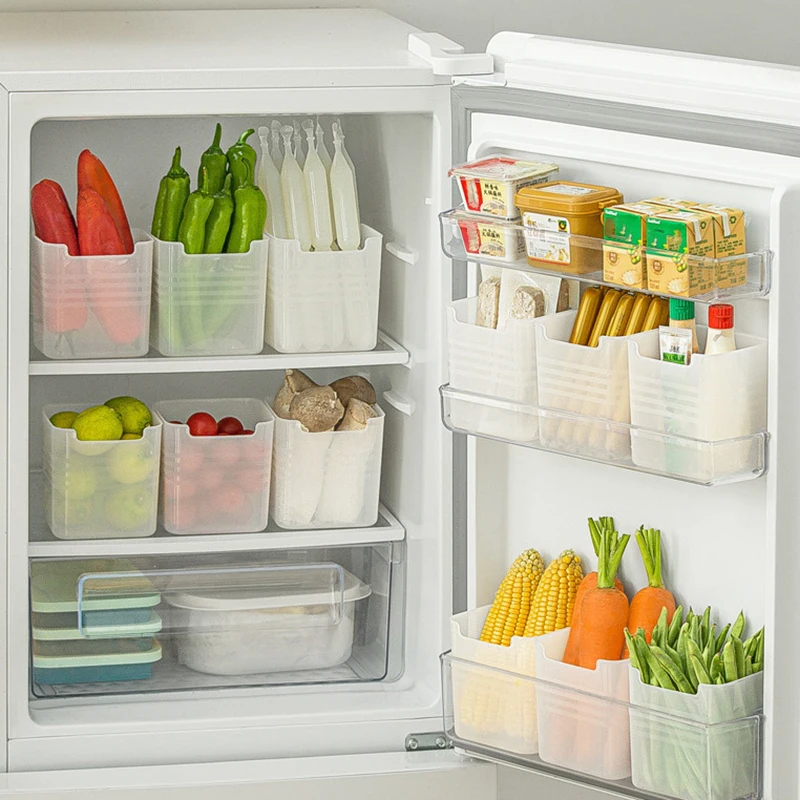 Refrigerator Food Fresh Storage Box Fridge Side Door Fruit Vegetable Spice Food Case Container Kitchen Organizer Storage Boxs