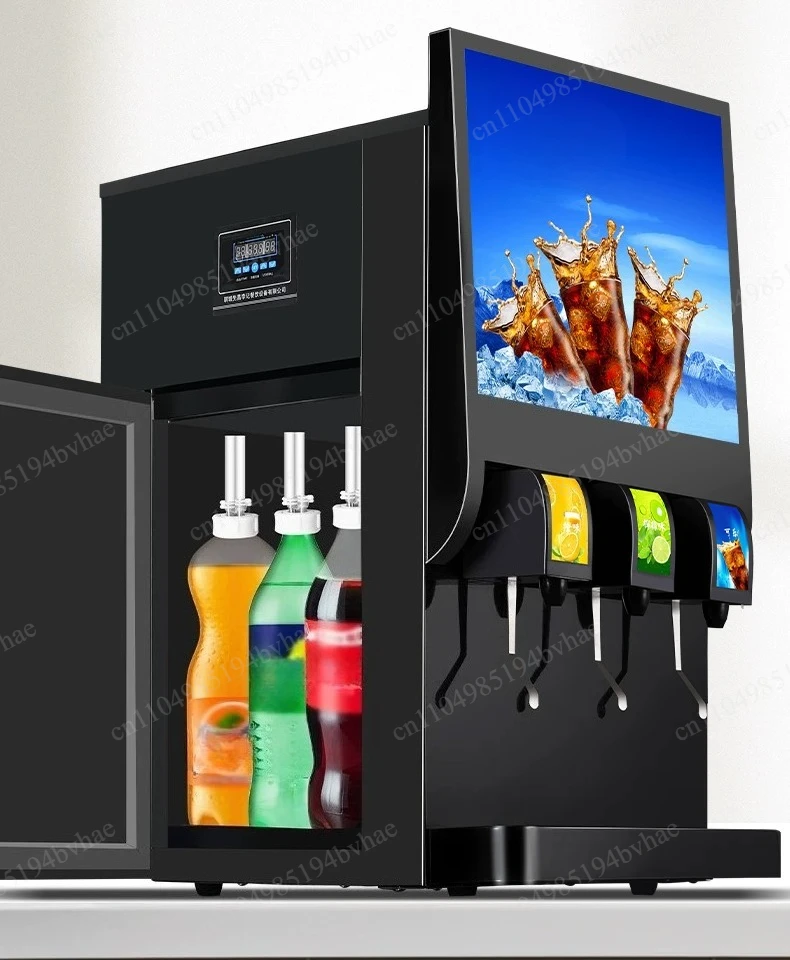Automatic 3 Dispenser Machine Drink Frozen for Soda Commercial  Drink  Machines Cold Fruit Juice Refrigeration Beverage