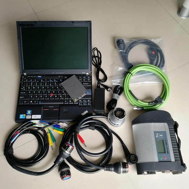 Mb Star SD c4 Auto Diagnostic Tool Software V12/2023 480GB Ssd Laptop x201 i7 8g Full Item Interface Cables WINDOWS10 EPC/WIS/DA