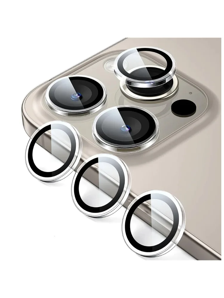 2-3 Stuks Camera Lens Protector Cover Voor IPhone 16 15 Pro Max 16Pro 14Pro 13Pro IPhone15 Bescherming film Accessoires - afbeelding 2