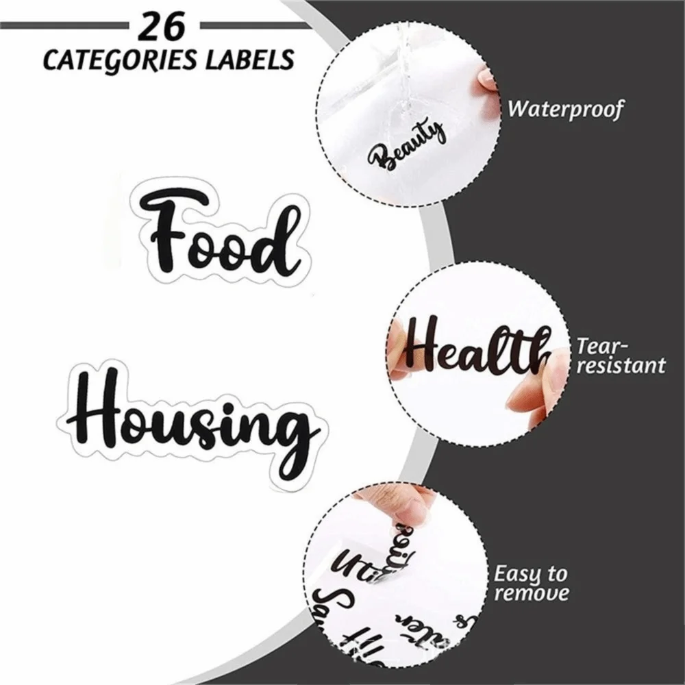 دفتر تحدي مغلف ملون فضفاض أوراق الميزانية النقدية توفير المال الموثق جيوب متعددة المغلفات النقدية الميزانية الموثق #1