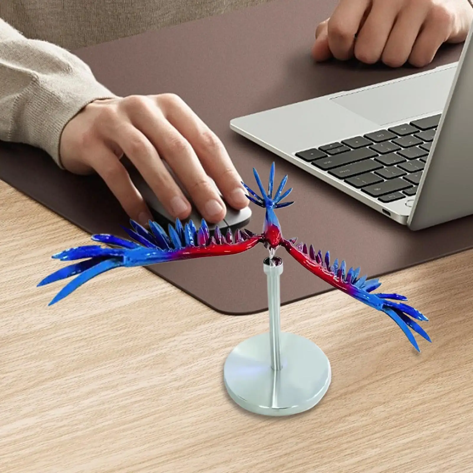 Estatuas de águila para equilibrio exterior, escultura de Metal, adorno de pájaro volador, decoración para jardín, hogar, fiesta, estante, césped decorativo