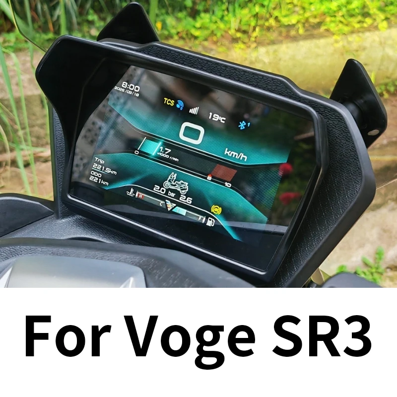 For Voge SR3, Motorcycle Accessories Sun Visor Cover Instrument Screen Sunshade Guard Protection