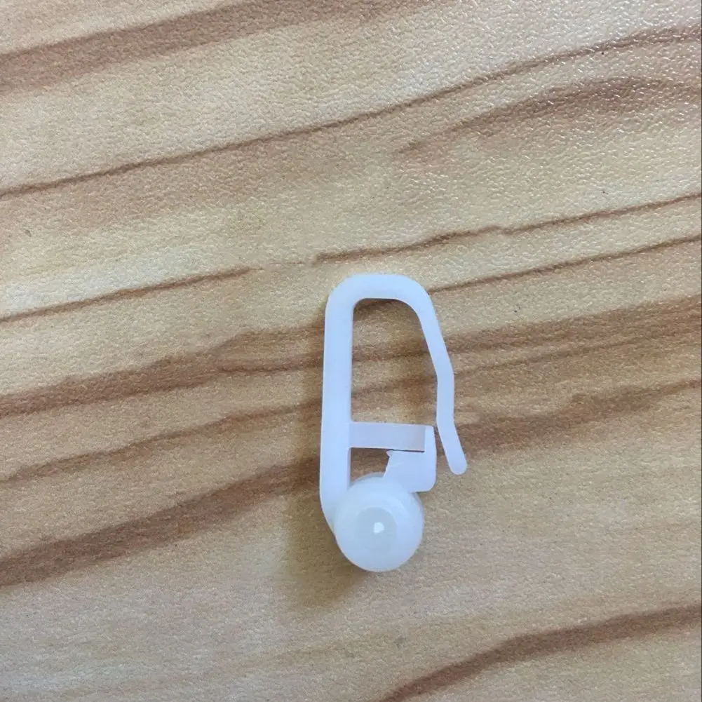 Quality General with Ball Track White Special Hook Curtain Accessories Curtain Hanging Ring Blindings Sliding tool Curtain Hook