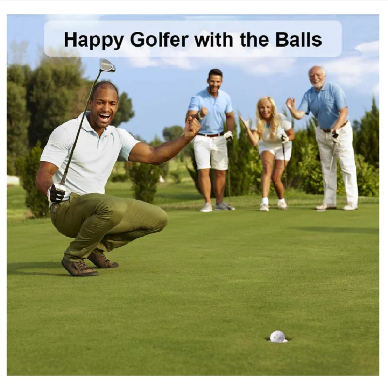 100pcs 42mm Practice Golf Balls Plastic Golf Training Balls for Driving Range, Swing Training, Indoor Simulators, Outdoor