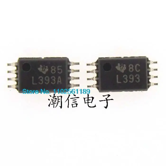 20PCS/LOT  LM393APWR  L393A  L393   TSSOP-8