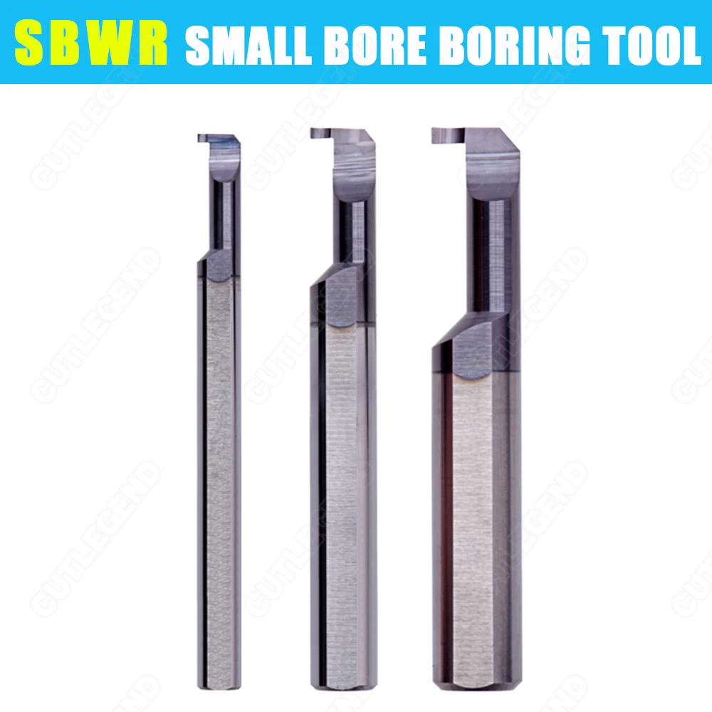 1PCS SBWR CNC Lathe Small Hole Groove Turning Machining Machine Carbide Tungsten Steel Boring Grooving Tool For SHB Bracket