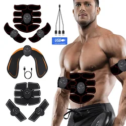 Smart EMS Muscle Stimulator Electric Buttocks Hip Trainer Muscle Toner Abdominal Trainer Body Slimming Massager Fitness Training