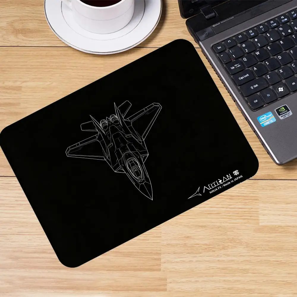 Jet Engine Outline Drawing Mousepad Table Mat Large Size For Bedroom Learning Keyboard Accessories Office Desktop Laptop