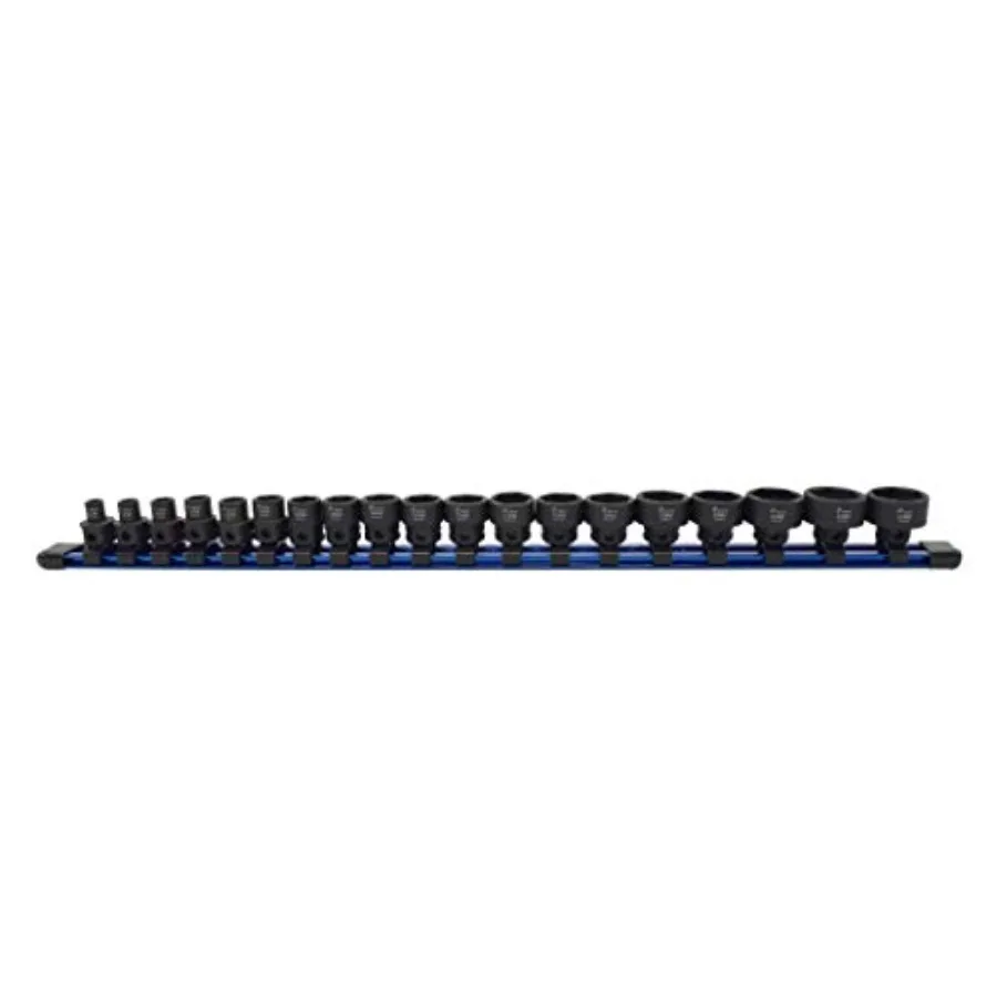 

78319 19pc 3/8" Drive 6-24mm Low Profile Nano Impact Socket Set - No Skips