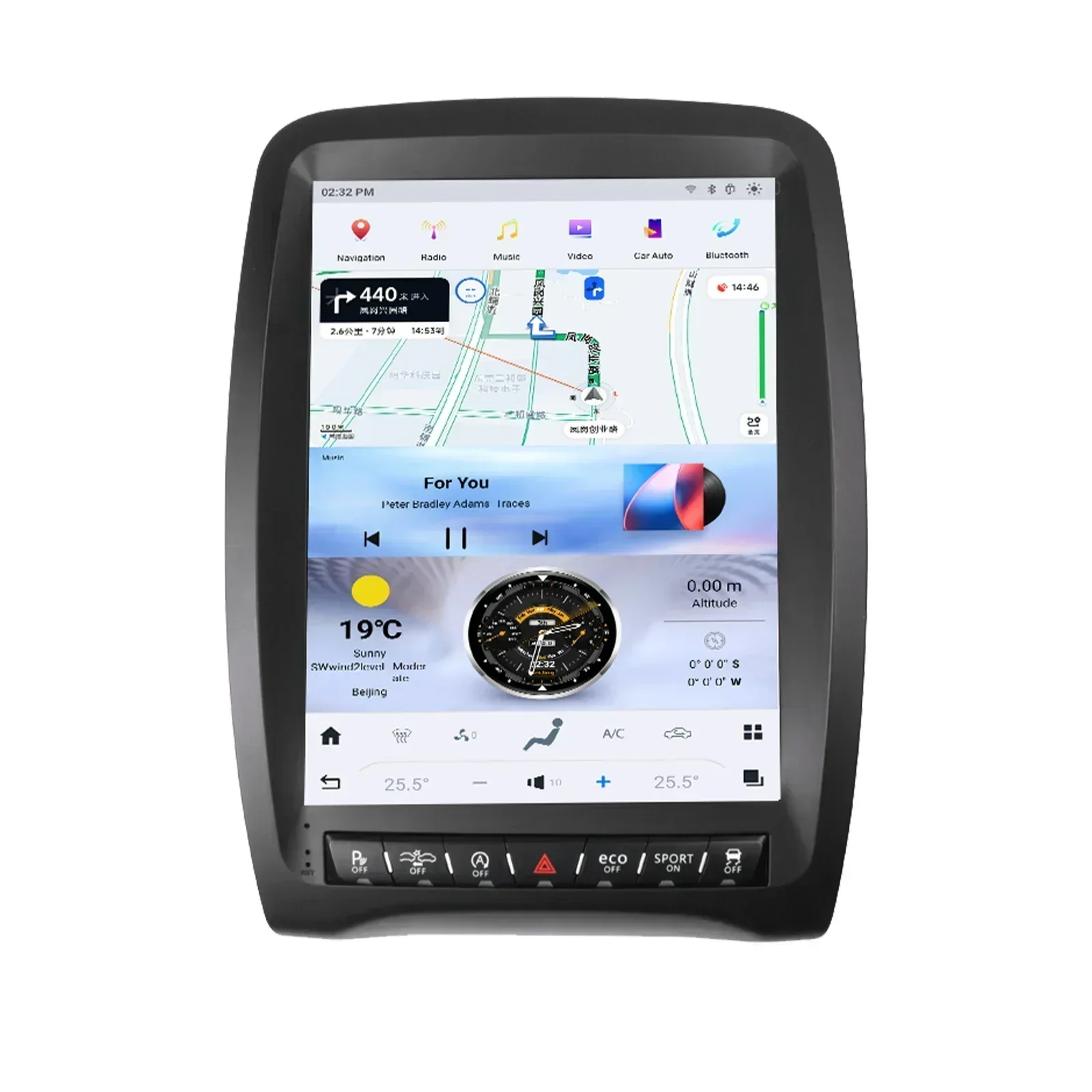 

13 дюймовый Android 13 автомобильный радиоприемник для Durango 2011-2020 GPS стерео Carplay мультимедийный плеер навигация головное устройство DSP FM