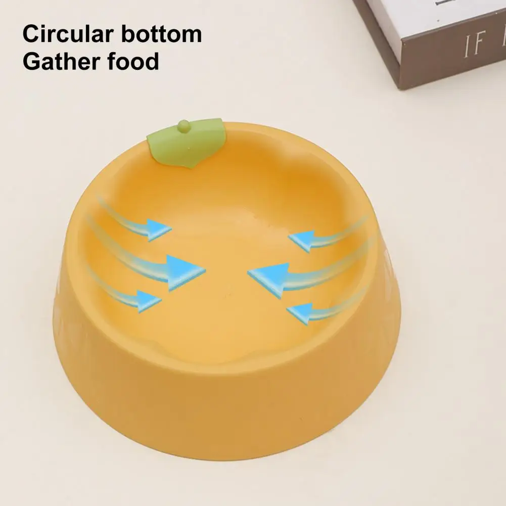 Pet Feeder Bowl  Modern Non-slip Smooth  Cats Dogs Food Snacks Dish Plate Pet Supplies