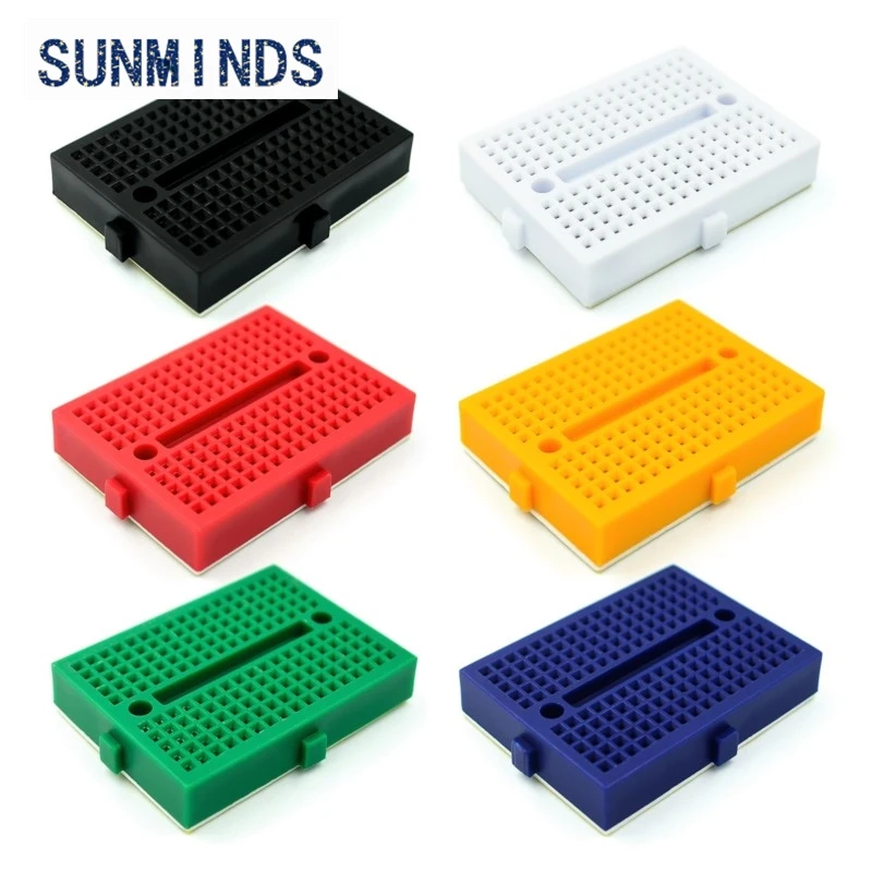 SYB-170 Mini Solderless Prototype Experiment Test Breadboard 170 Tie-points 35*47*8.5mm