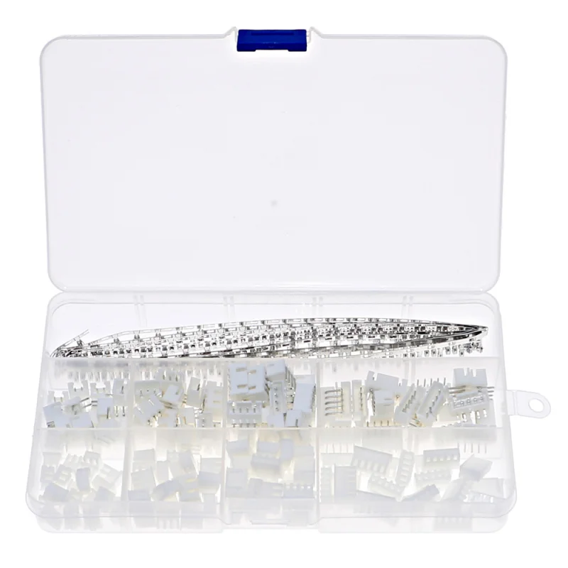 

360pcs XH 2.54mm 2pin 3pin 4pin 5Pin Connector Male Female Wire Cable Jumper Pin Header Housing Connector Terminal Assorted Kit