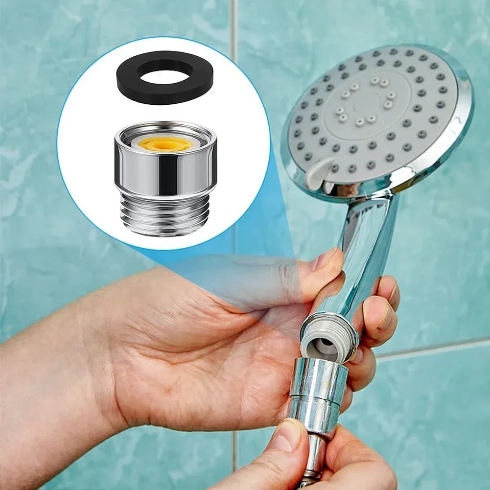 Shower Head Flow Control Valve Set Water Saver Device Flow Reducer Limiter Hose Restrictor For Adapter Bathroom Accessories