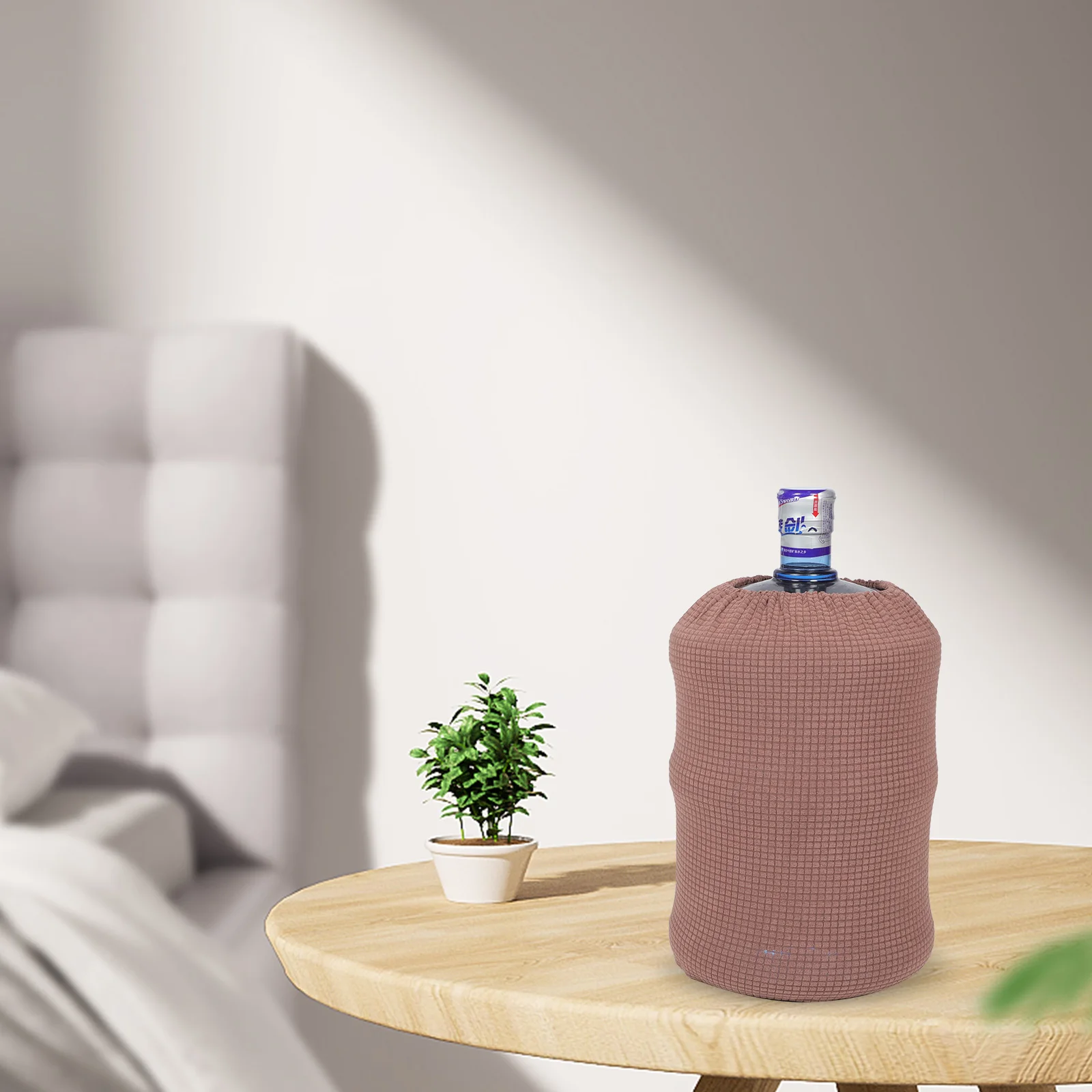 

Water Dispenser Cover Polyester Fiber Protective Dust Cover Home Office Water Cooler Jug Decorative Protector