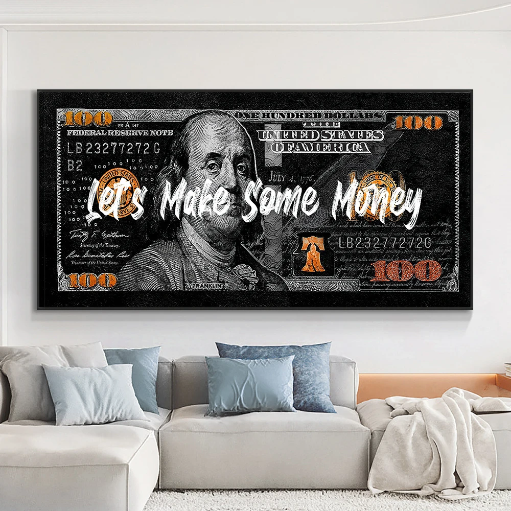 Modern Pop Hundred Dollar Posters and Prints Inspirational D