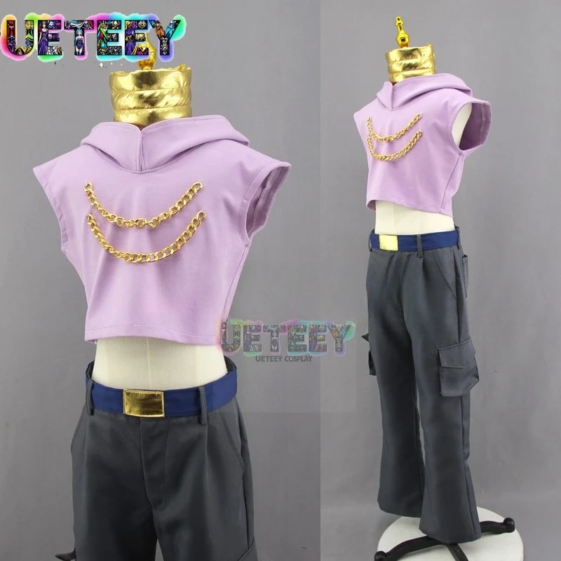 

UETEEY COS Ю-Ги-О! Костюм для косплея Marik Ishtar, комплект на Хэллоуин, индивидуальный размер