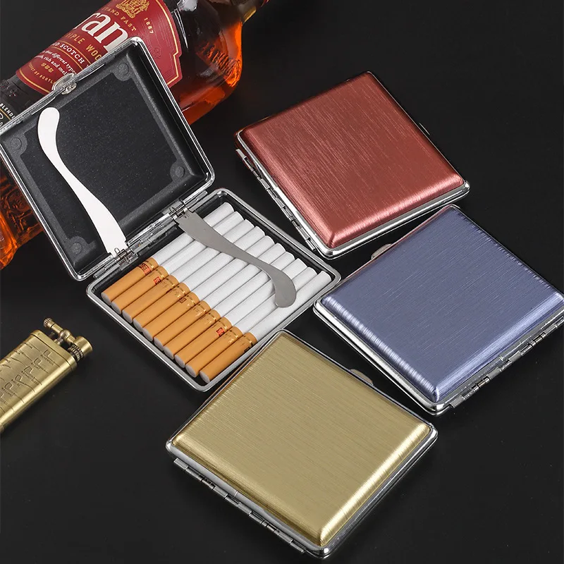 Plastic Cigarette Case 20pcs Moisture-proof and Pressure-proof Portable Cigarette Case Cigarette Accessories