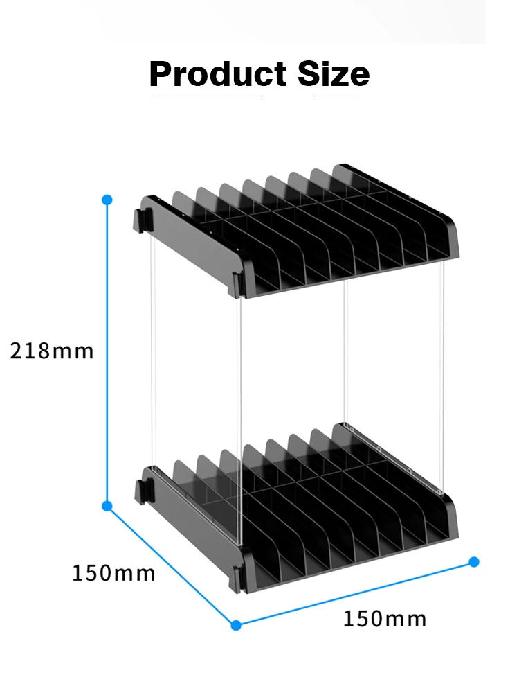 DATA FROG 32pcs Disks Game Card Holder Stand For PS5/PS4 CD Disks Card Bracket Compatible-Nintendo Switch/Xbox One Accessories