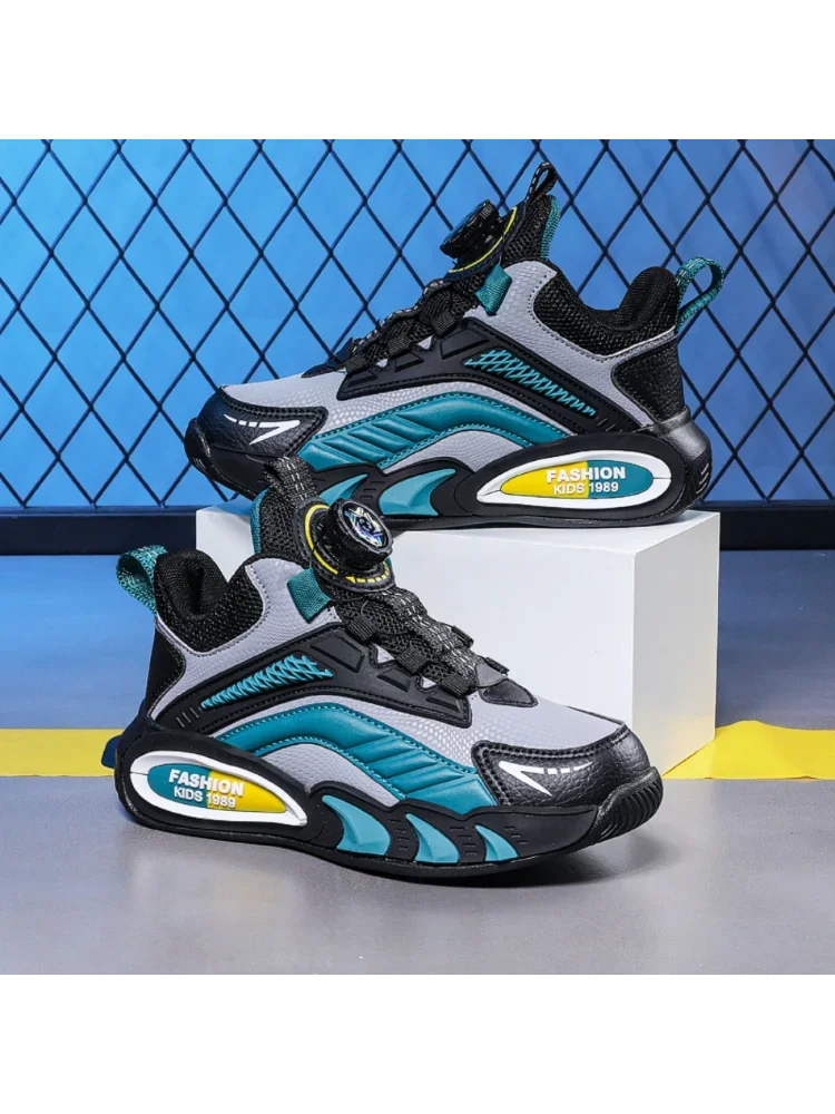 Nouveauté enfants chaussures filles garçons mode baskets confortables enfants chaussures de sport respirant décontracté en cuir chaussure extérieure