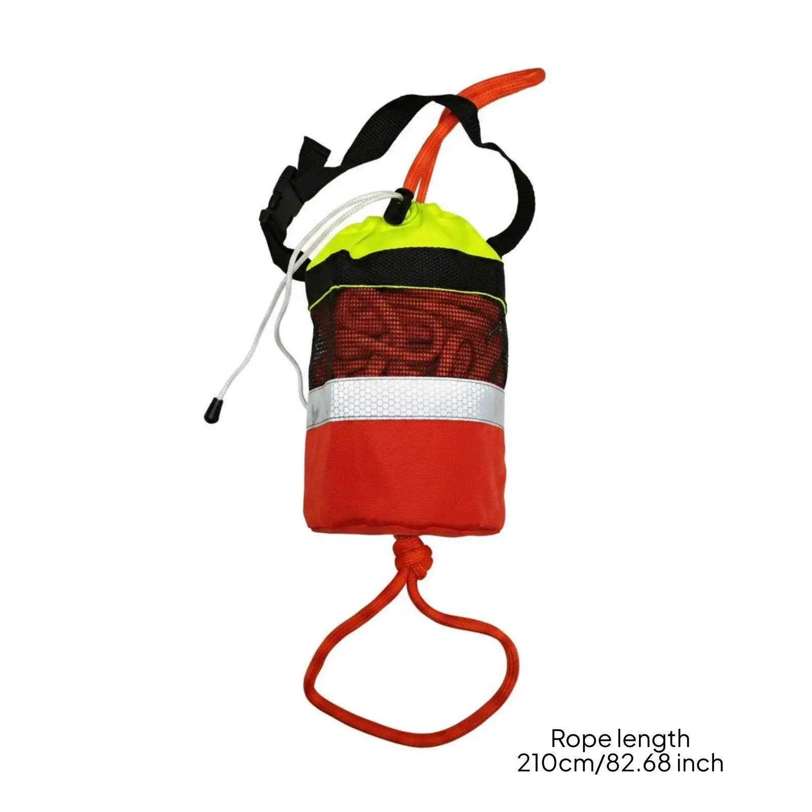 Rescue Throw Rope Portable Reflective Water Rescue Throw Bag for Outdoor Emergency Activities
