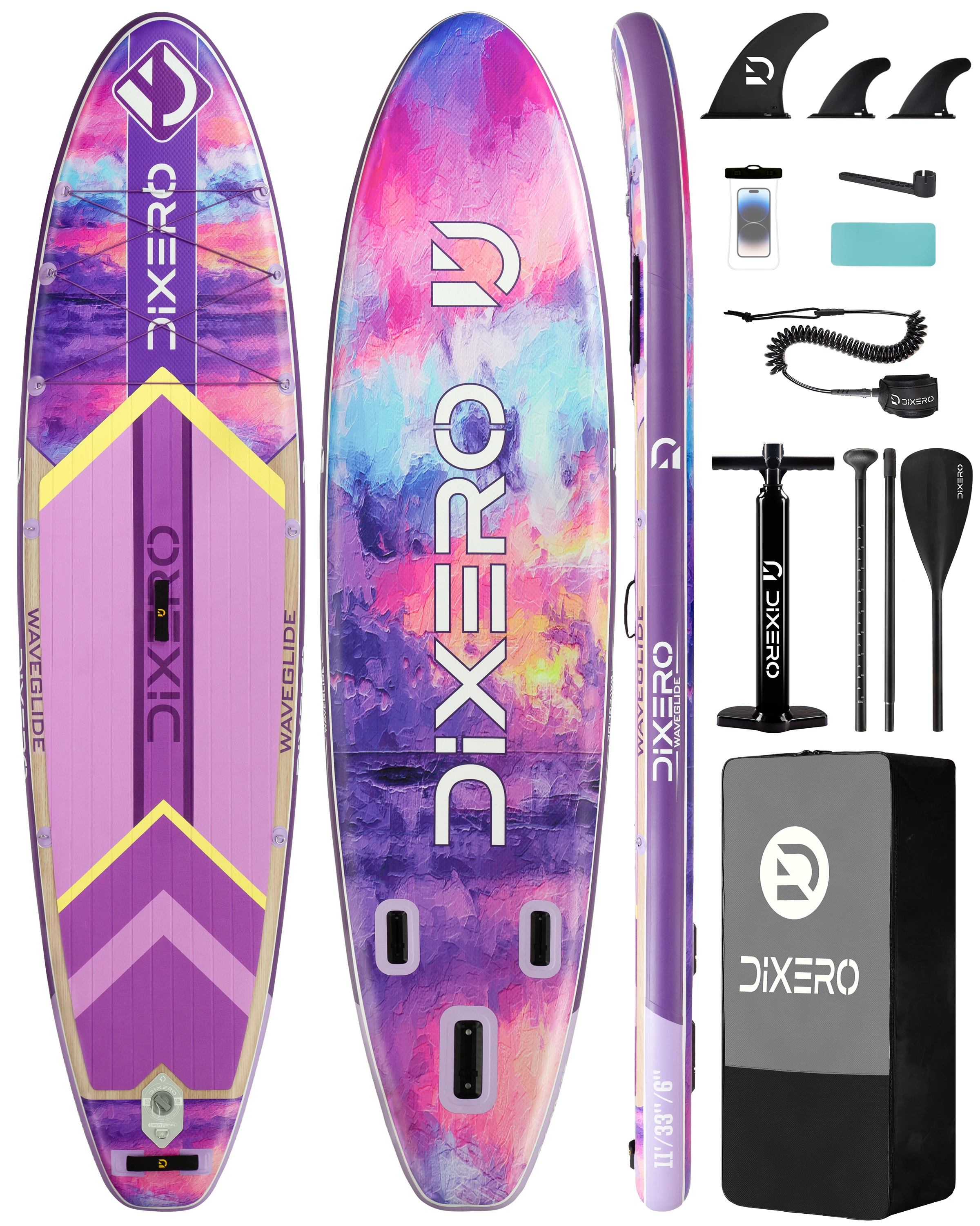 Factory New Design Sup 33'' Wide Stand up Paddle Board Inflatable Paddle Board Sup Board SUP with Premium Accessories
