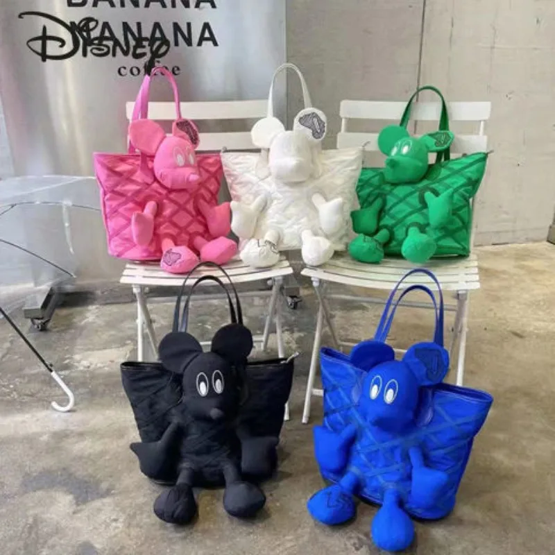 Disney Mickey New Women's Crossbody Bag Fashionable High Quality Doll Women's Shoulder Bag Large Capacity Women's Handbag